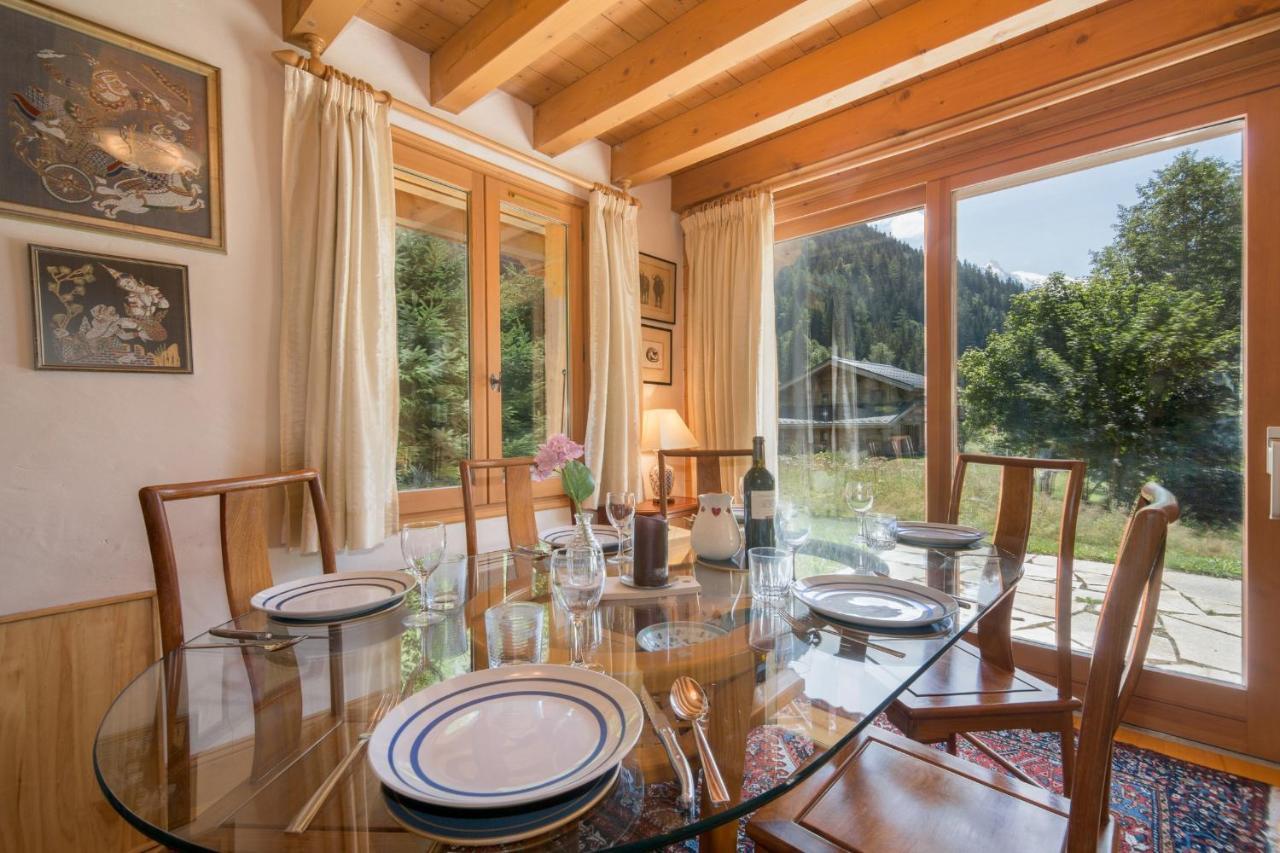 Chalets D'En Haut - Zaria - Happy Rentals Argentière Eksteriør bilde